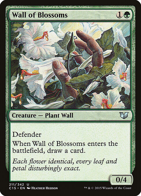 Wall of Blossoms card art