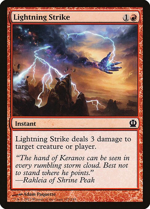 Lightning Strike card art