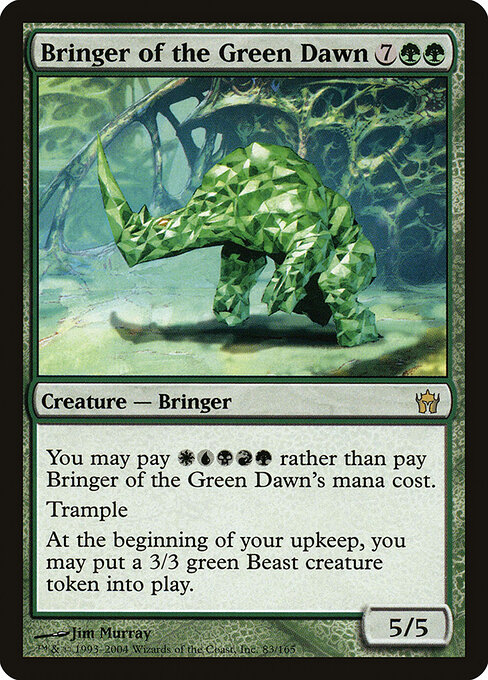 Bringer of the Green Dawn card art