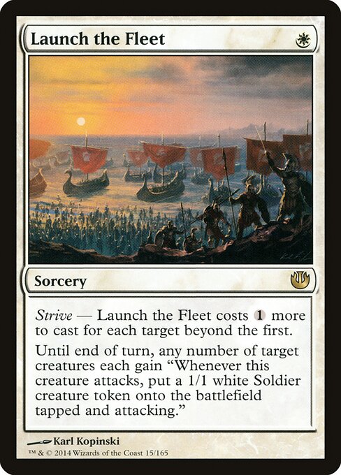 Launch the Fleet card art
