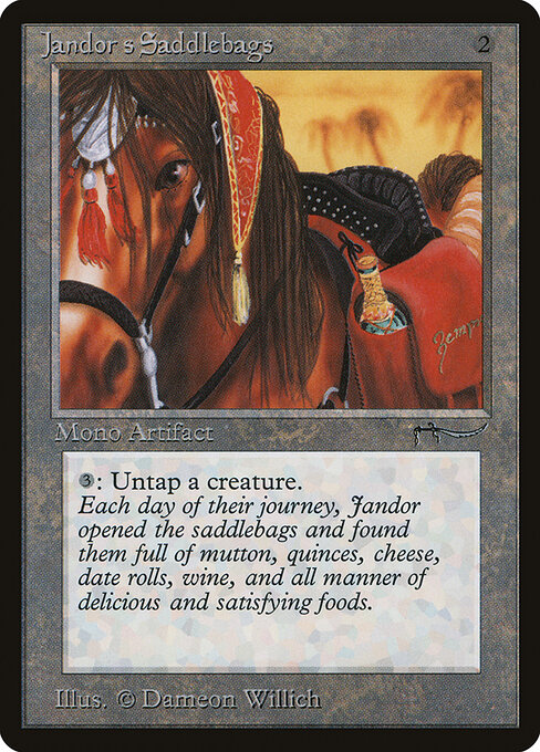 Jandor's Saddlebags card art