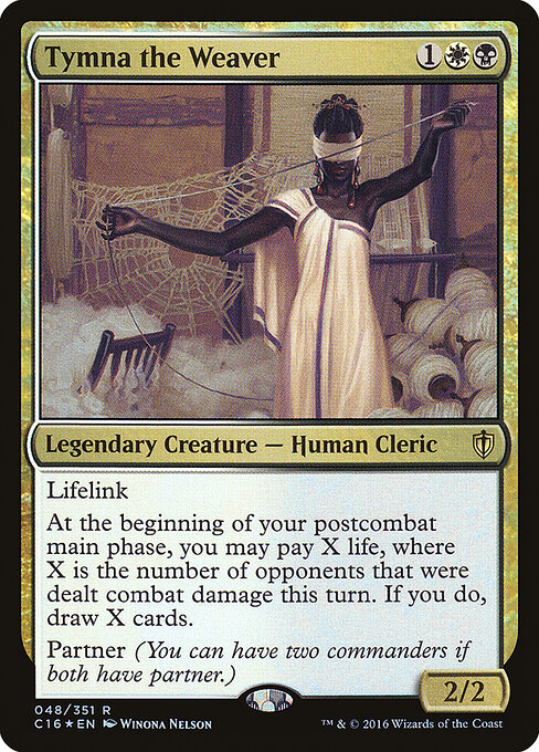 Tymna the Weaver card art