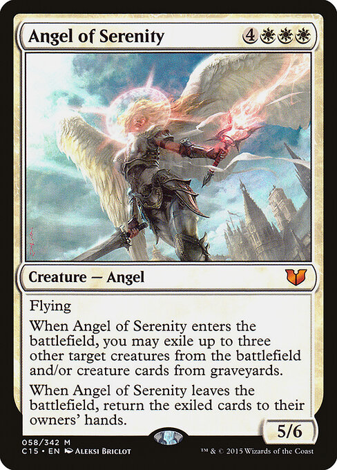 Angel of Serenity card art