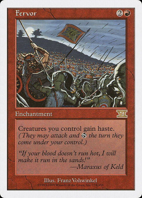 Fervor card art