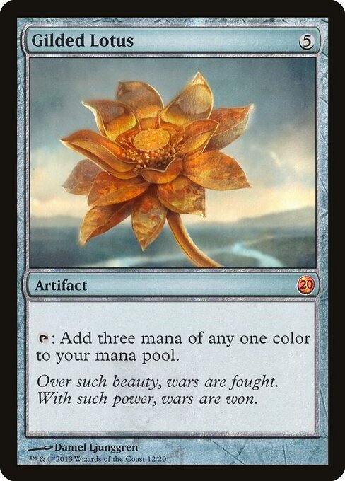 Gilded Lotus card art