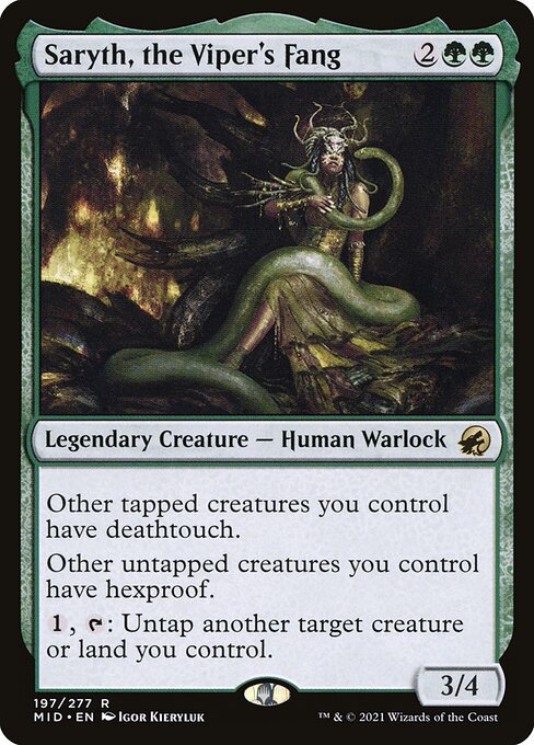 Saryth, the Viper's Fang card art