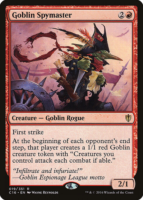 Goblin Spymaster card art