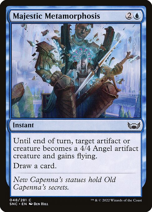 Majestic Metamorphosis card art