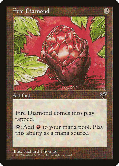 Fire Diamond card art