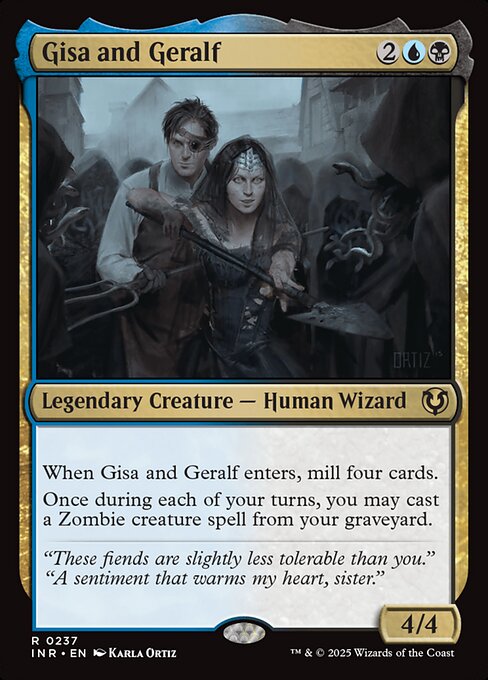 Gisa and Geralf card art
