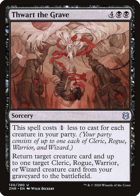 Thwart the Grave card art