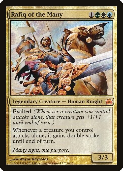 Rafiq of the Many card art