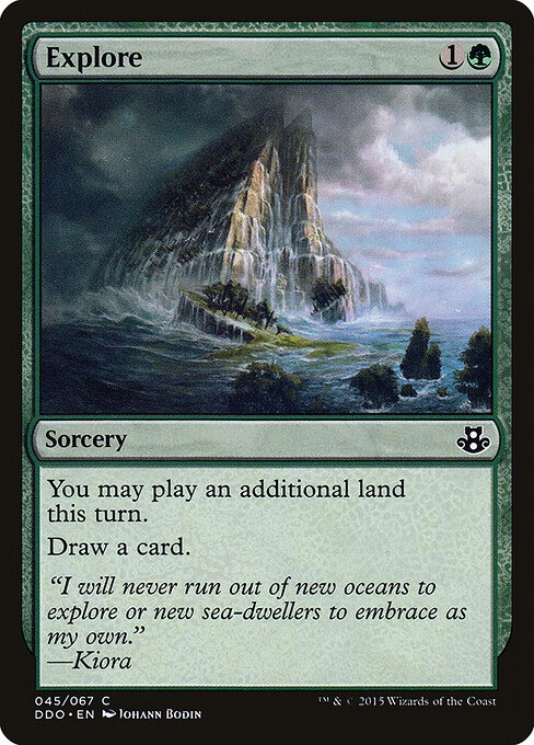 Explore card art