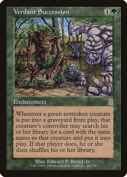 Verdant Succession card art