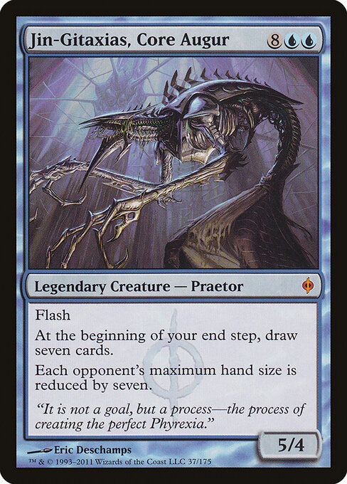 Jin-Gitaxias, Core Augur card art