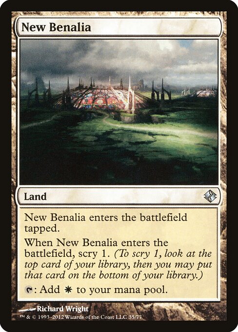 New Benalia card art