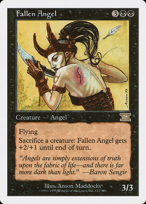 Fallen Angel card art
