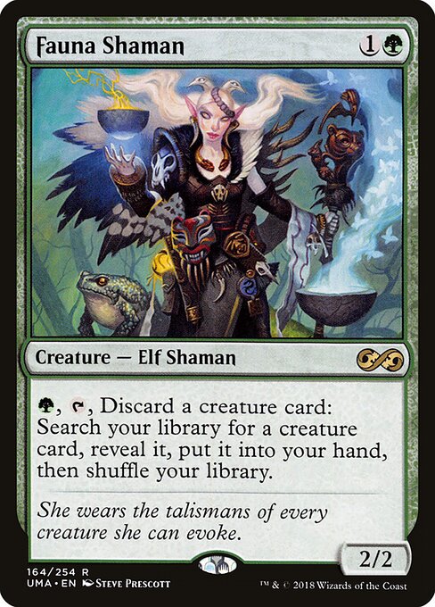 Fauna Shaman card art