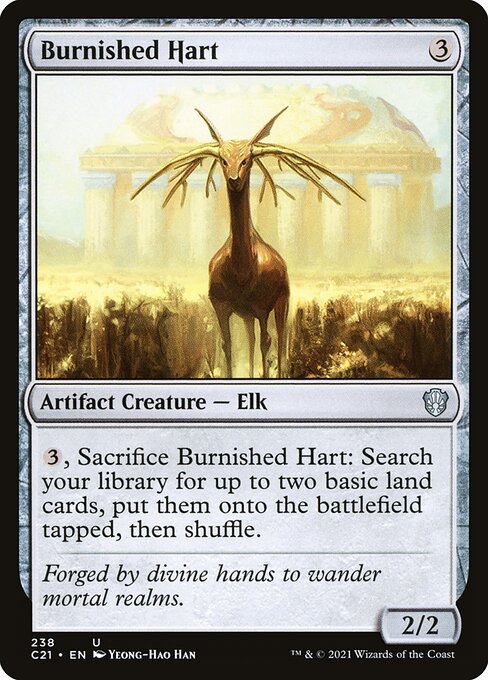 Burnished Hart card art