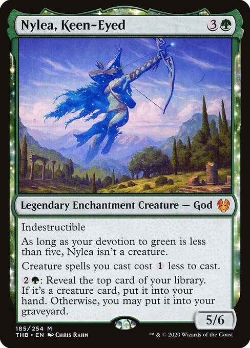 Nylea, Keen-Eyed card art