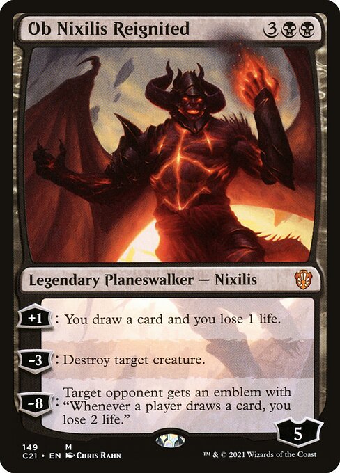 Ob Nixilis Reignited card art
