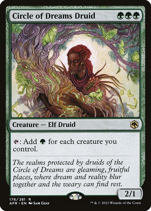 Circle of Dreams Druid card art