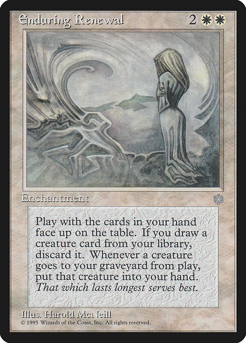Enduring Renewal card art