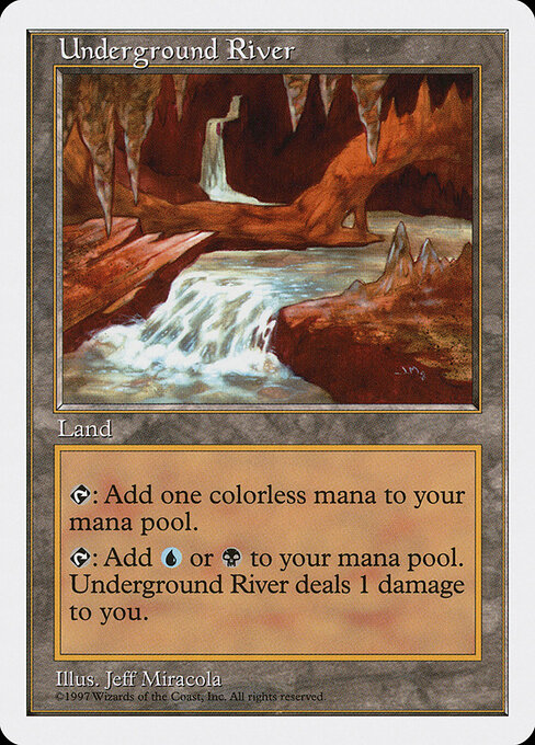Underground River card art