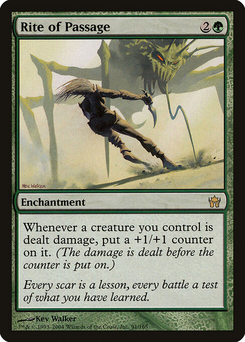 Rite of Passage card art
