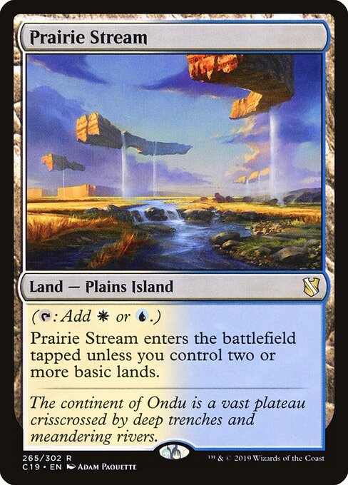 Prairie Stream card art
