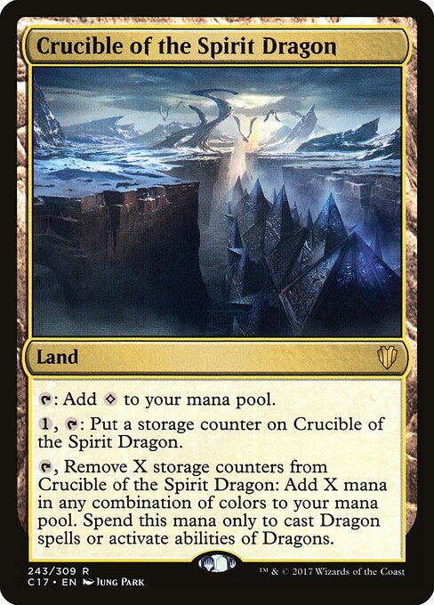Crucible of the Spirit Dragon card art
