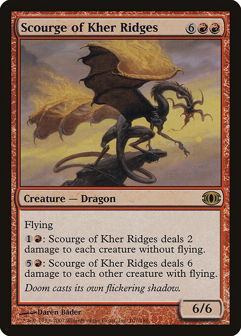 Scourge of Kher Ridges card art