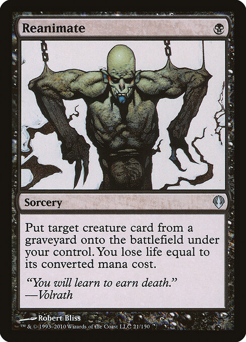 Reanimate card art