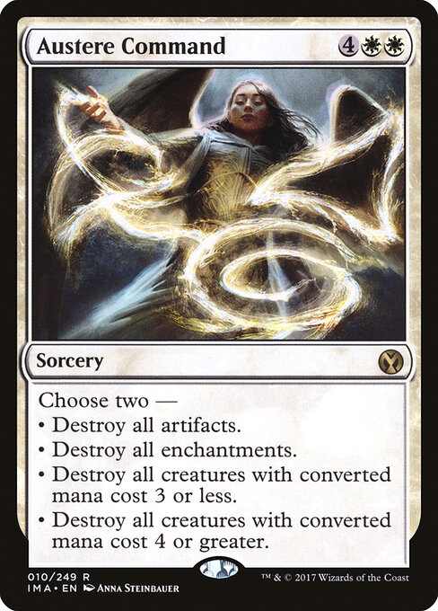 Austere Command card art