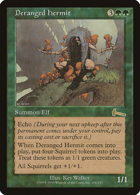 Deranged Hermit card art
