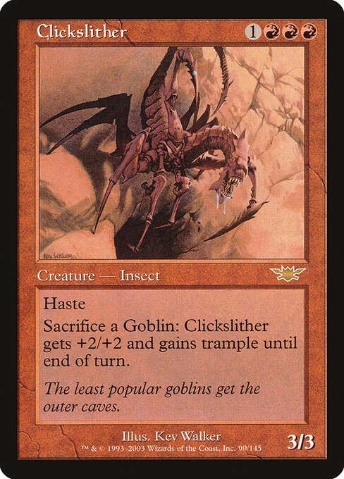 Clickslither card art