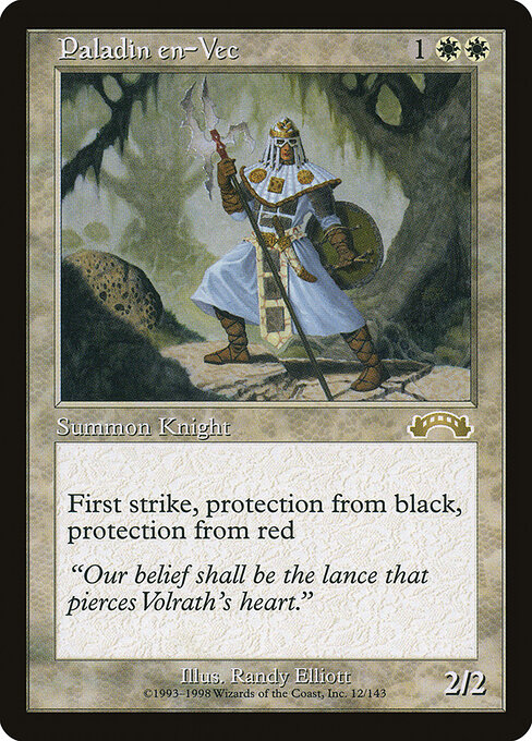 Paladin en-Vec card art
