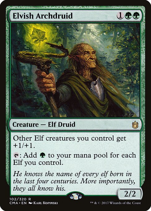 Elvish Archdruid card art
