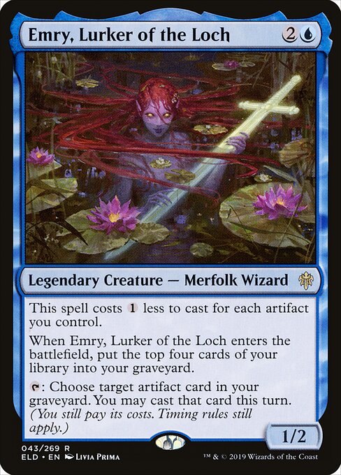 Emry, Lurker of the Loch card art