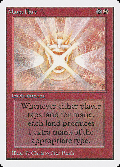 Mana Flare card art