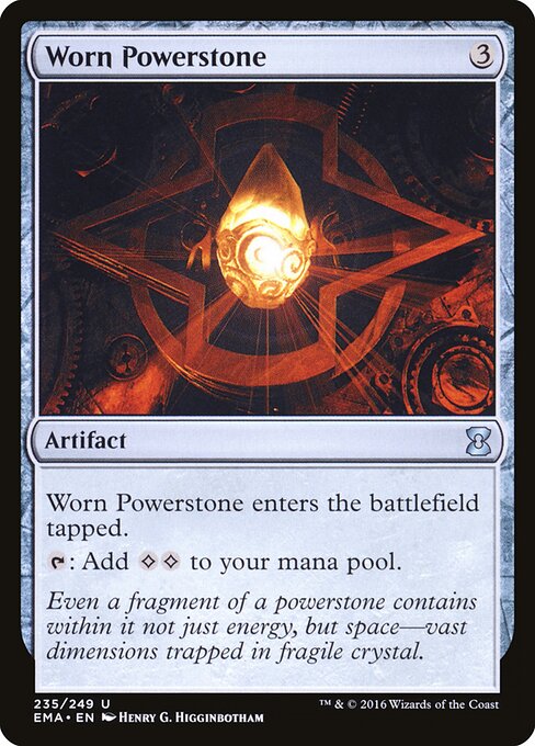 Worn Powerstone card art