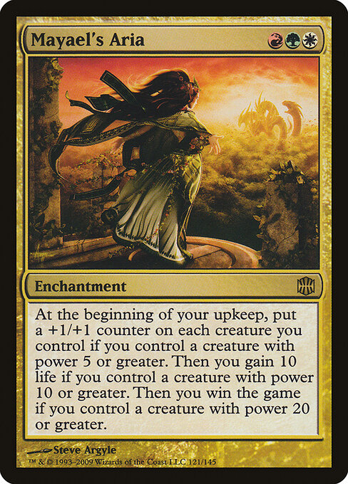 Mayael's Aria card art