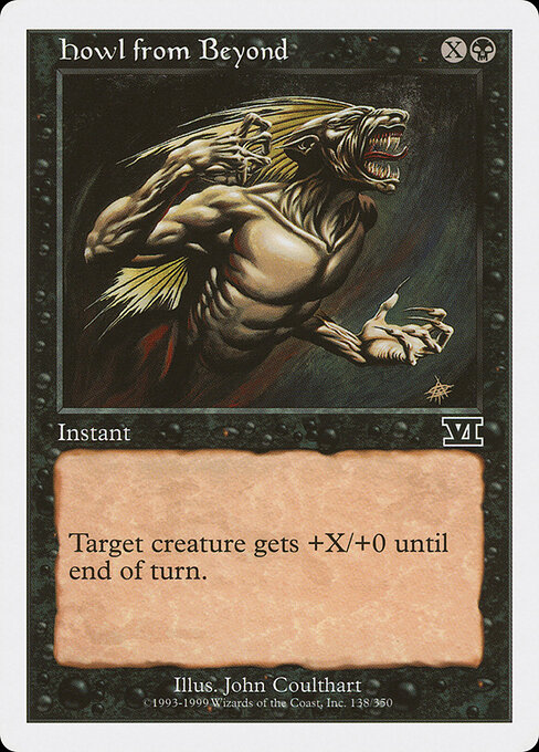 Howl from Beyond card art