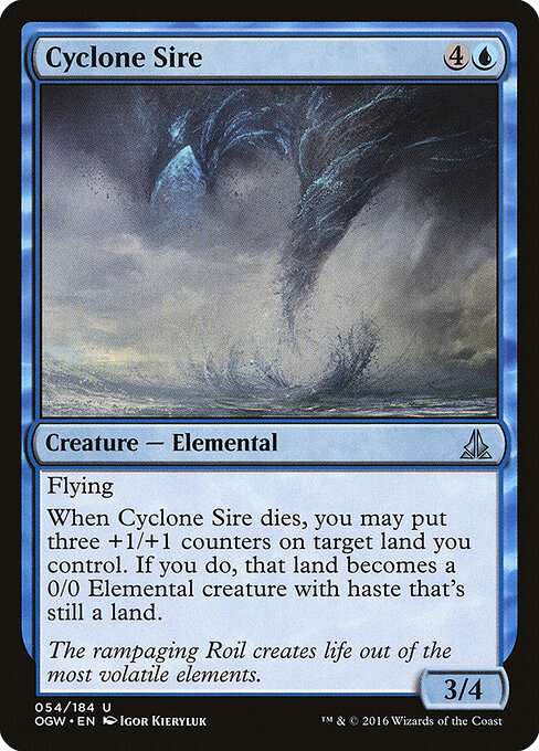 Cyclone Sire card art