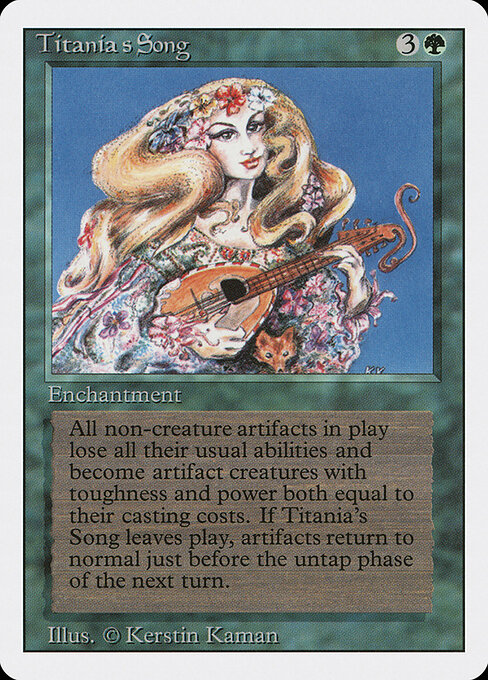 Titania's Song card art