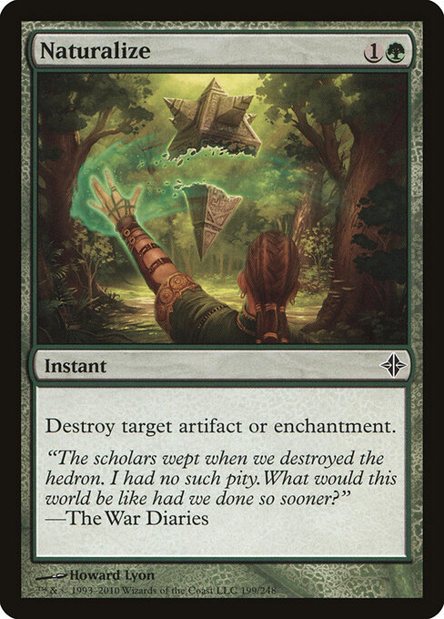 Naturalize card art