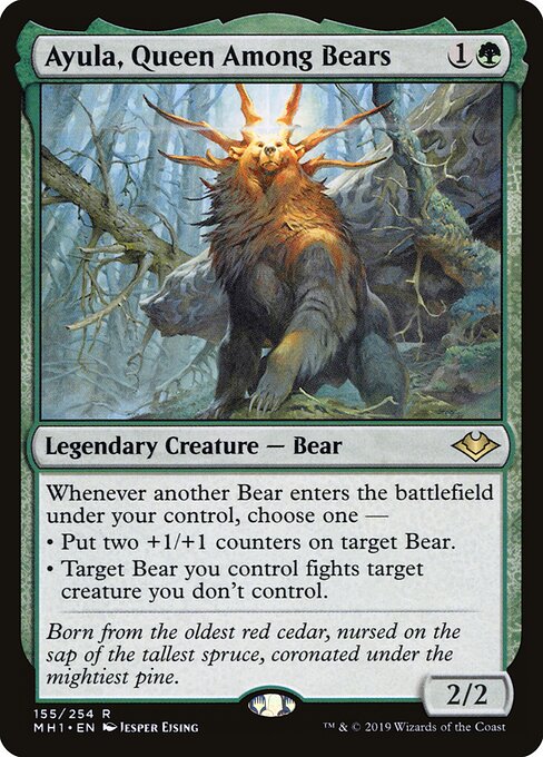 Ayula, Queen Among Bears card art