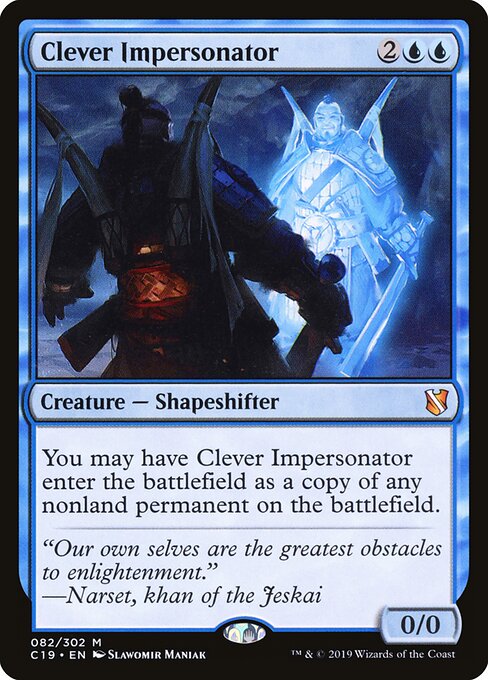 Clever Impersonator card art