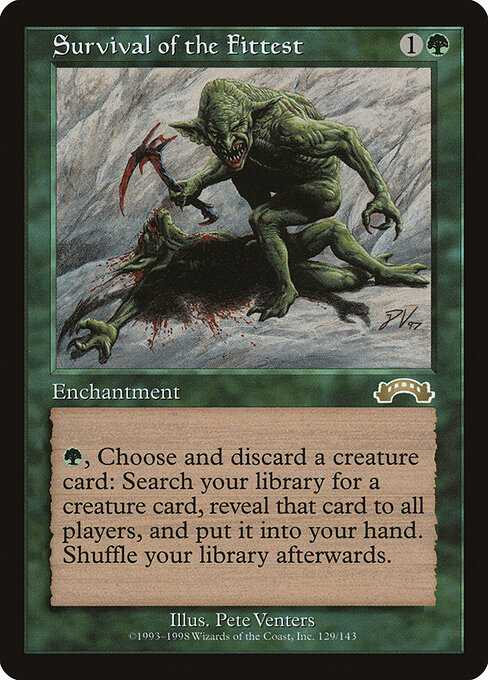 Survival of the Fittest card art