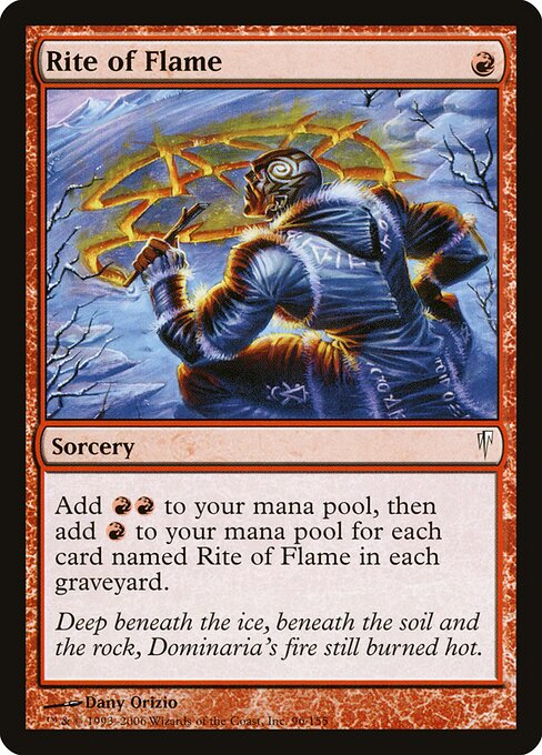 Rite of Flame card art